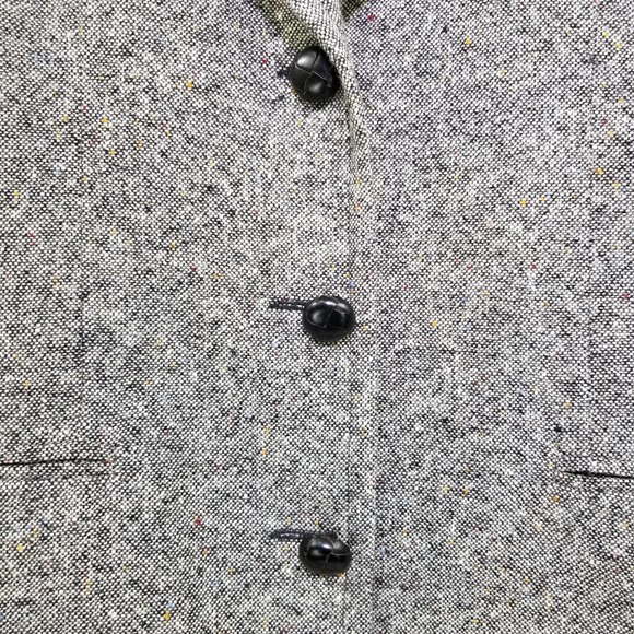 Vintage Gever Originals Jacket Blazer Gray Button Front No tag for Size - Picture 3 of 12